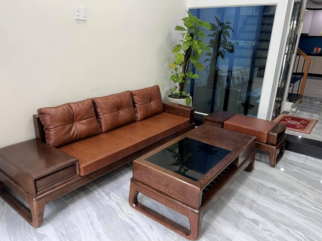 NỘI THẤT PH&Ograve;NG KH&Aacute;CH GỖ TỰ NHI&Ecirc;N – TINH TẾ v&agrave; ĐẲNG CẤP - ảnh 3