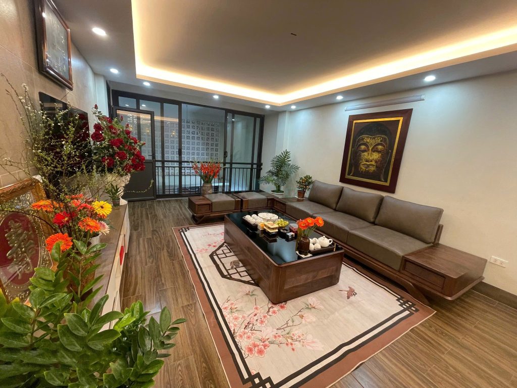 NỘI THẤT PH&Ograve;NG KH&Aacute;CH GỖ TỰ NHI&Ecirc;N – TINH TẾ v&agrave; ĐẲNG CẤP - ảnh 12