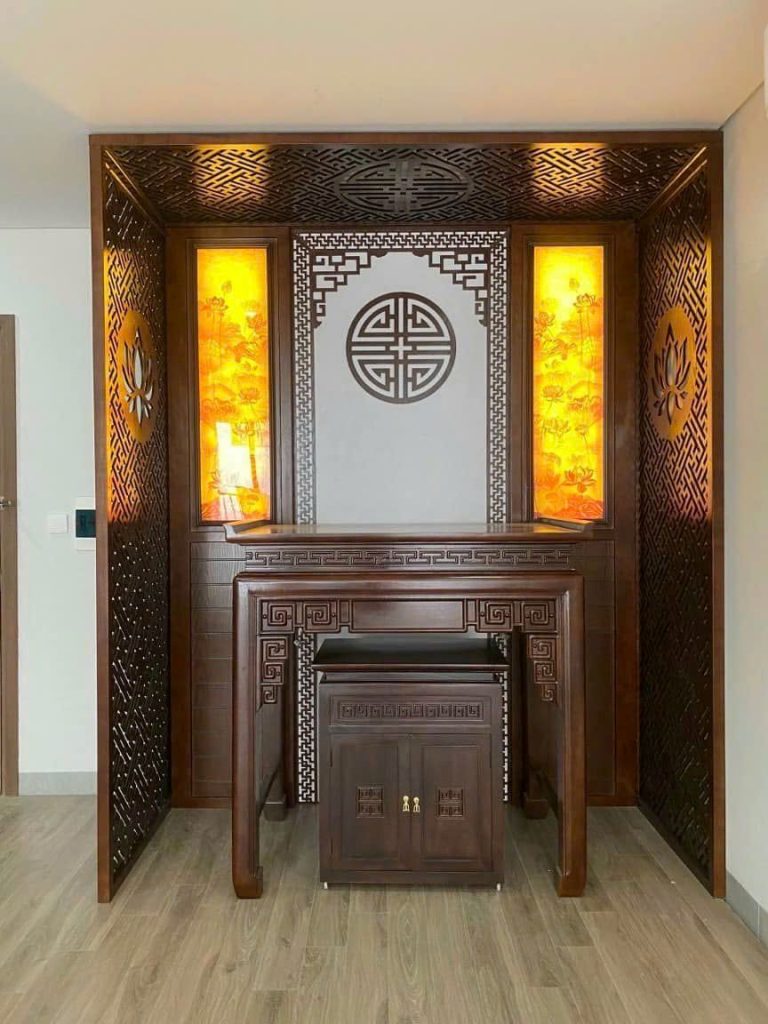Tạo Không Gian Thờ Cúng Trang Nghiêm và Sang Trọng Cùng Nội Thất Hoàng Khôi - Hoàng Khôi Furniture Tạo Không Gian Thờ Cúng Trang Nghiêm và Sang Trọng Cùng Nội Thất Hoàng Khôi - ảnh 15
