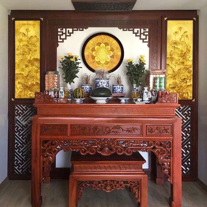 Tạo Không Gian Thờ Cúng Trang Nghiêm và Sang Trọng Cùng Nội Thất Hoàng Khôi - Hoàng Khôi Furniture Tạo Không Gian Thờ Cúng Trang Nghiêm và Sang Trọng Cùng Nội Thất Hoàng Khôi - ảnh 14