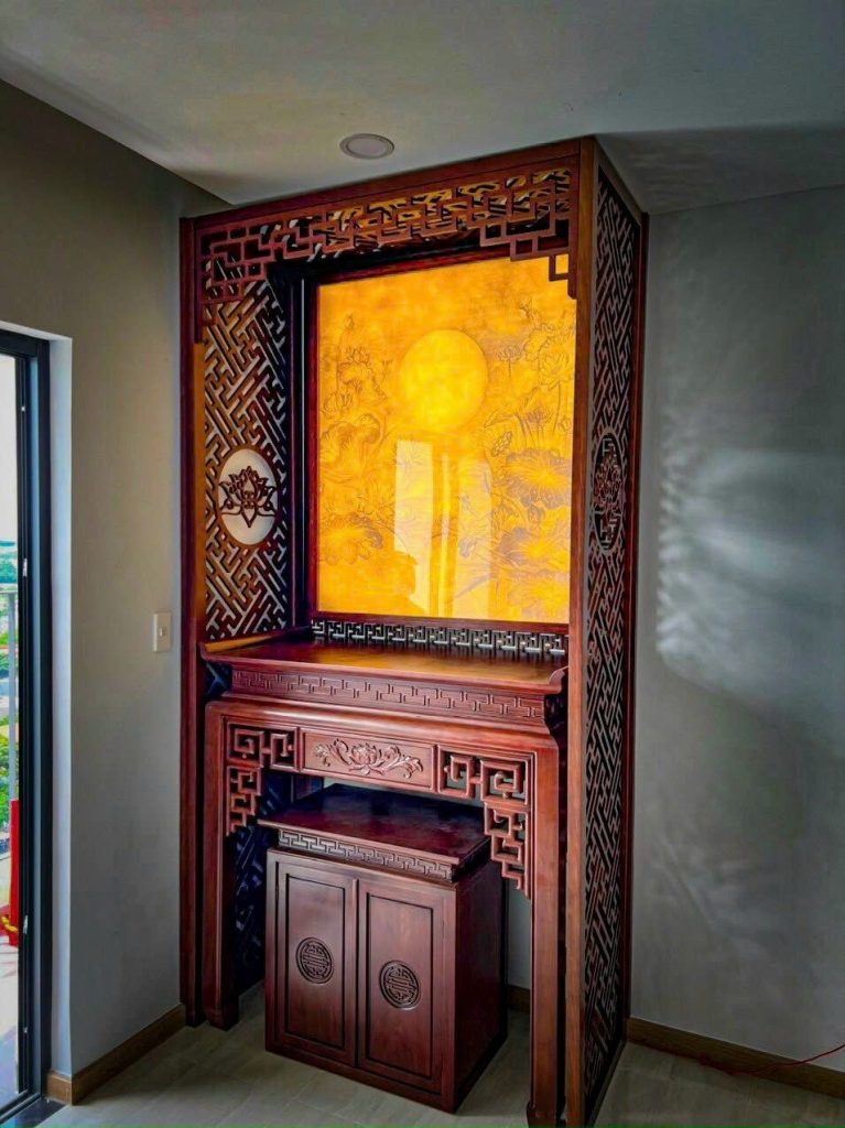 Tạo Không Gian Thờ Cúng Trang Nghiêm và Sang Trọng Cùng Nội Thất Hoàng Khôi - Hoàng Khôi Furniture Tạo Không Gian Thờ Cúng Trang Nghiêm và Sang Trọng Cùng Nội Thất Hoàng Khôi - ảnh 13