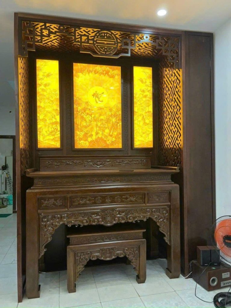 Tạo Không Gian Thờ Cúng Trang Nghiêm và Sang Trọng Cùng Nội Thất Hoàng Khôi - Hoàng Khôi Furniture Tạo Không Gian Thờ Cúng Trang Nghiêm và Sang Trọng Cùng Nội Thất Hoàng Khôi - ảnh 1
