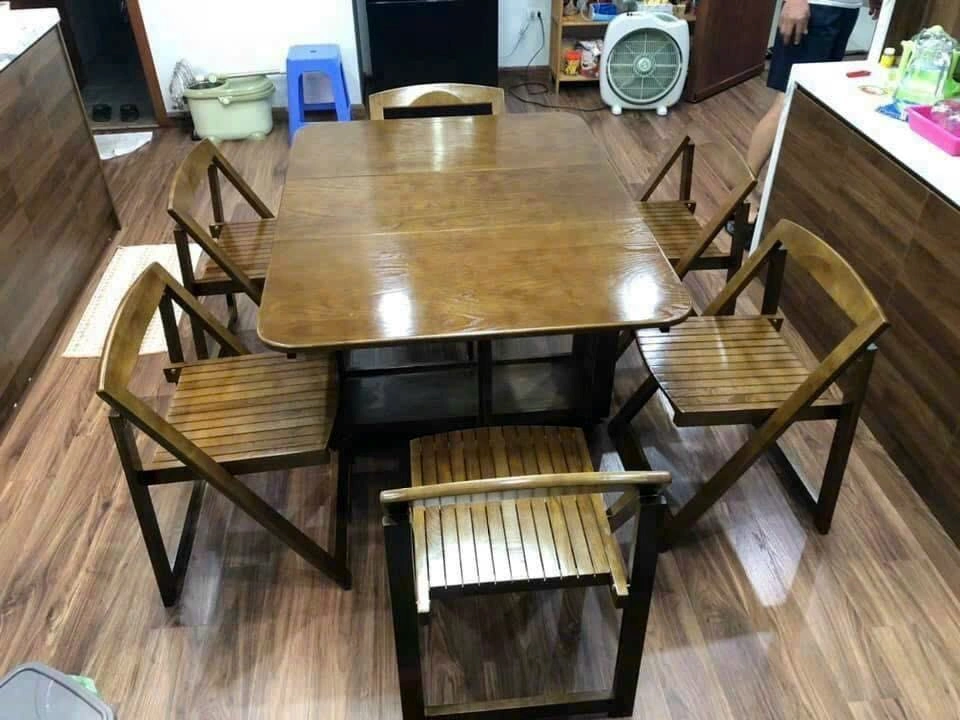 BÀN ĂN GẤP GỌN THÔNG MINH – HIỆN ĐẠI CHO MỌI GIA ĐÌNH - Hoàng Khôi Furniture BÀN ĂN GẤP GỌN THÔNG MINH – HIỆN ĐẠI CHO MỌI GIA ĐÌNH - ảnh 11