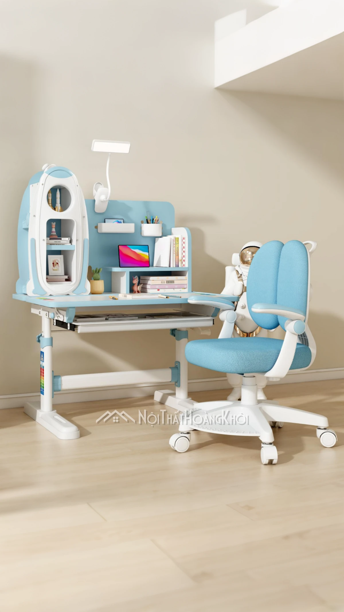 Bộ bàn học Phi Hành Gia Vũ trụ GMH105 vun mầm ước mơ 60 Bộ bàn học Phi Hành Gia Vũ trụ GMH105 vun mầm ước mơ 60