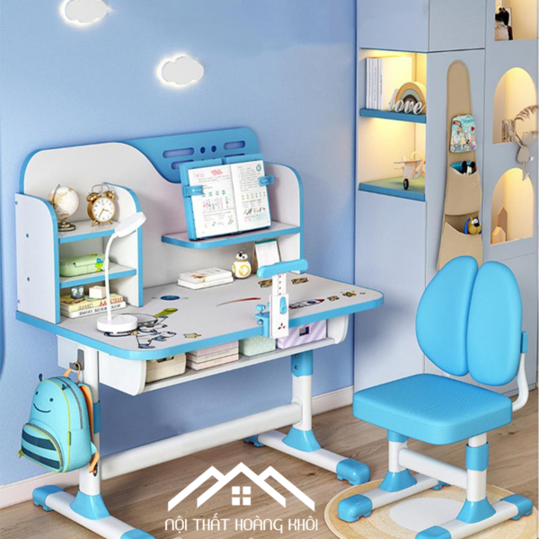 Bộ Bàn Học Chống Gù Thông Minh GMH64 Bảo Vệ Cột Sống Cho Bé - Ảnh 9