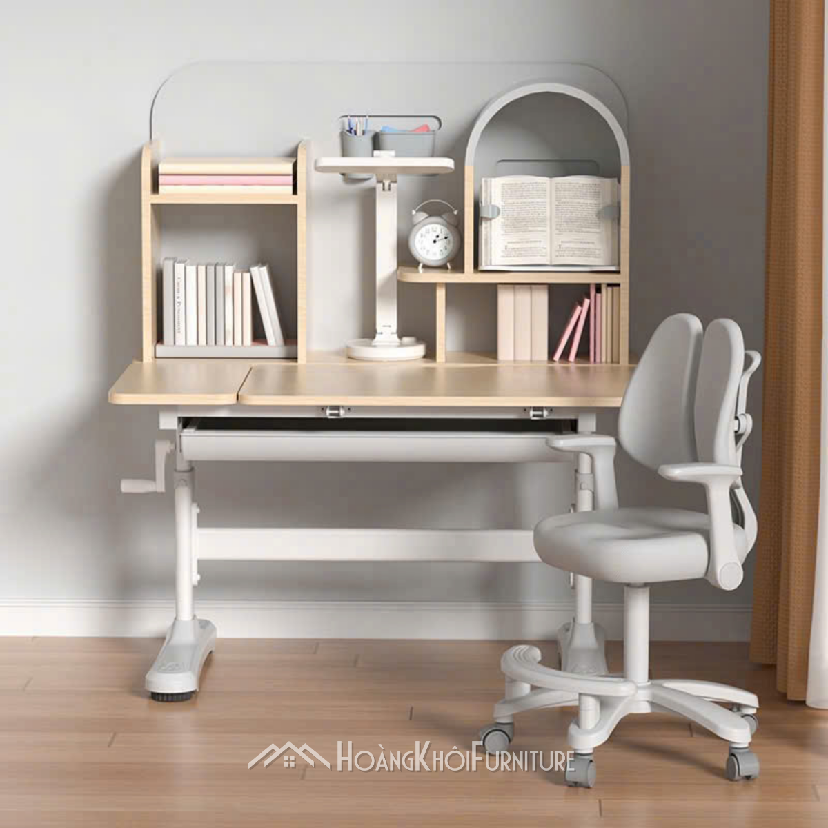 Bộ Bàn Ghế Chống Gù Thông Minh kích thước 90 x 60 71 Bộ Bàn Ghế Chống Gù Thông Minh kích thước 90 x 60 71
