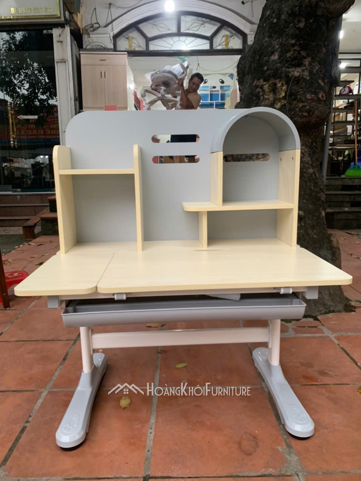 Bộ Bàn Ghế Chống Gù Thông Minh kích thước 90 x 60 66 Bộ Bàn Ghế Chống Gù Thông Minh kích thước 90 x 60 66