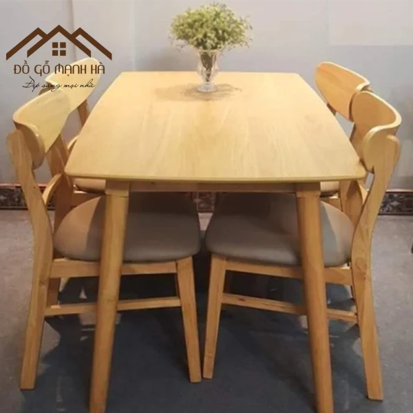 Alternative view of Bộ bàn ghế ăn Mago mặt ghế đệm 4 hoặc 6 ghế – Sang trọng và tiện nghi cho phòng ăn