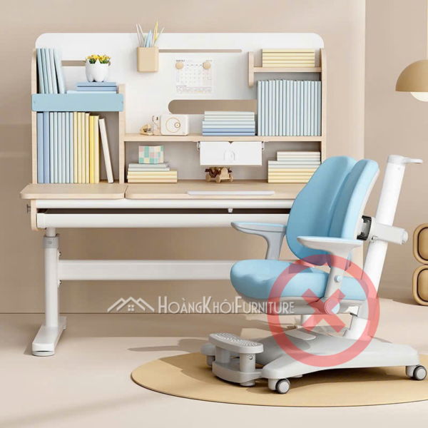 Bàn Học Sinh Nhập Khẩu Cao Cấp 302 – Giải Pháp Góc Học Tập Thông Minh Cho Bé