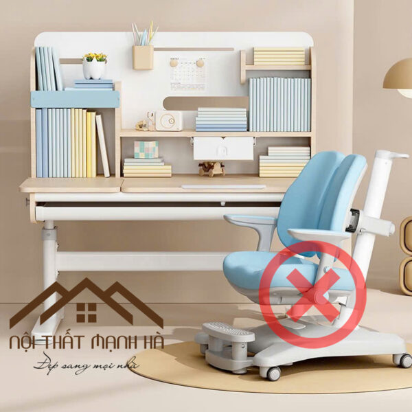 Bàn Học Sinh Nhập Khẩu Cao Cấp 302 – Giải Pháp Góc Học Tập Thông Minh Cho Bé