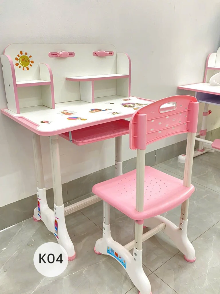 Bàn ghế học sinh nâng hạ linh hoạt – K04 Gọn nhẹ - Hoàng Khôi Furniture Bàn ghế học sinh nâng hạ linh hoạt – K04 Gọn nhẹ - ảnh 1