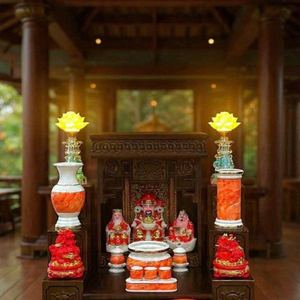 Combo Ban Thờ Thần Tài TT13 đầy đủ