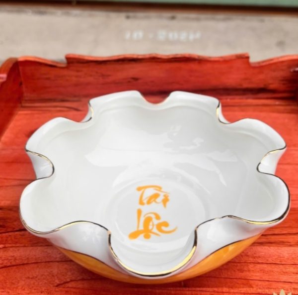 Bát Thả Hoa Đá- Bát tụ thủy