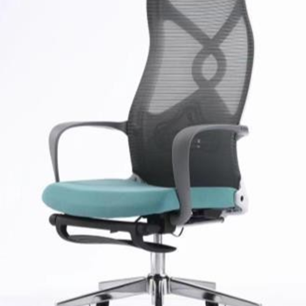 Ghế văn phòng có gác chân TP90 ghế lưới chân mạ crom 35