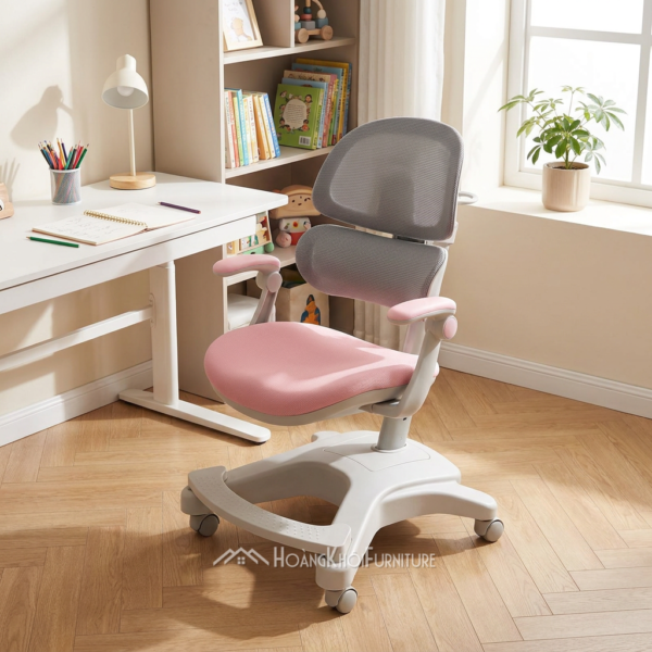 Ghế Chống Gù Công Thái Học HK973 Y07 Điều Chỉnh Linh Hoạt Cho Bé