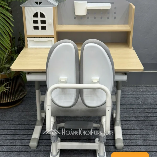 Bộ Bàn Ghế Học Sinh Chống Gù Chống Cận Cao Cấp Cho Bé (có 3 Màu) - Ảnh 4